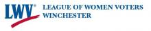 League of Women Voters of Winchester logo