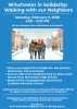 Publicity image for Winchester in Solidarity: Walking with our Neighbors