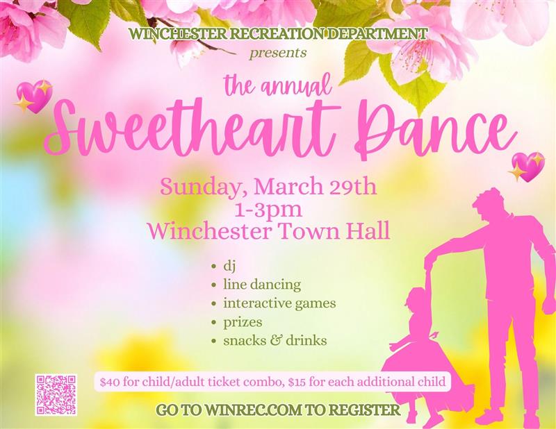 Flier for Sweetheart Dance - Spring Fling