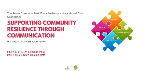 Civic Gathering: Supporting Community Resilience Through Communication